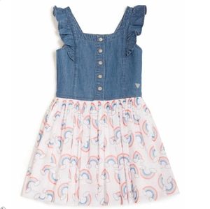 Guess  Denim Tulle Dress